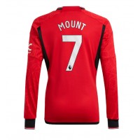 Moški Nogometni dresi Manchester United Mason Mount #7 Domači 2023-24 Dolgi Rokav